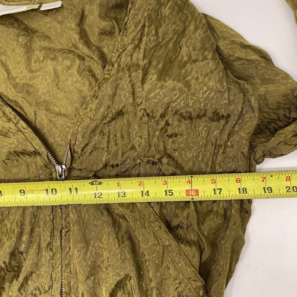 Maeve Green Bomber Jacket Medium - Picture 8 of 10